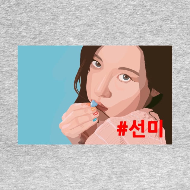 Sunmi with Hashtag - NOIR by GrayGirlGames